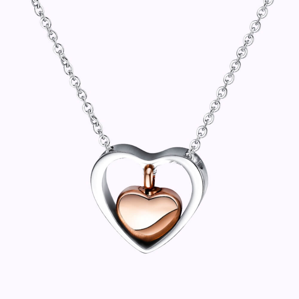 Eternal Bloom Heart Pendant