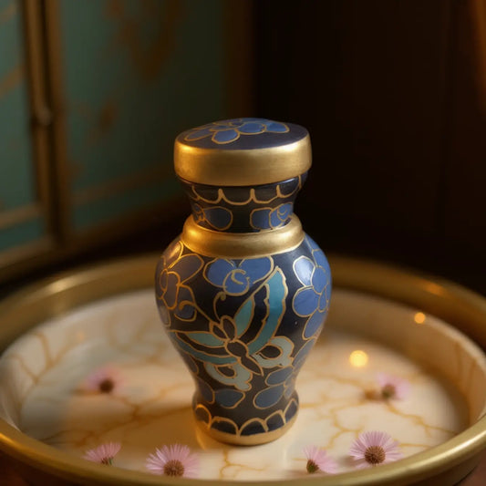 Wings of Grace Cloisonné Keepsake Urn