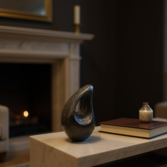 Midnight Embrace Teardrop Keepsake