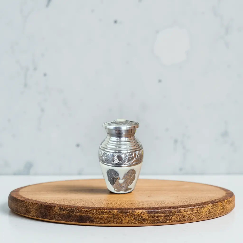 White Angel Keepsake Urn