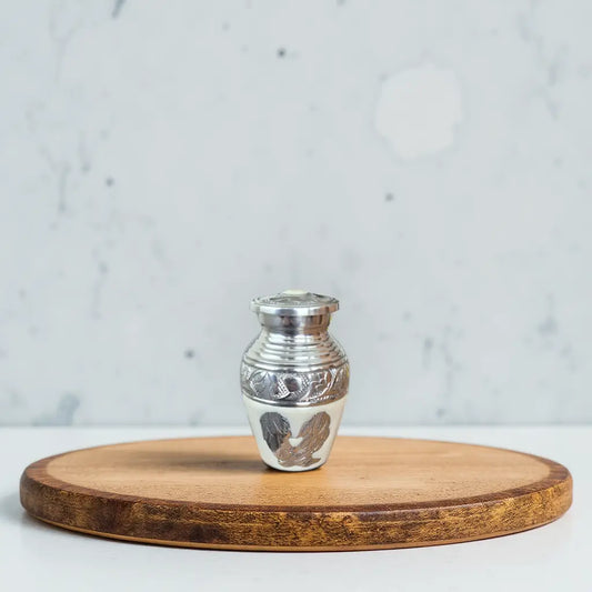 White Angel Keepsake Urn