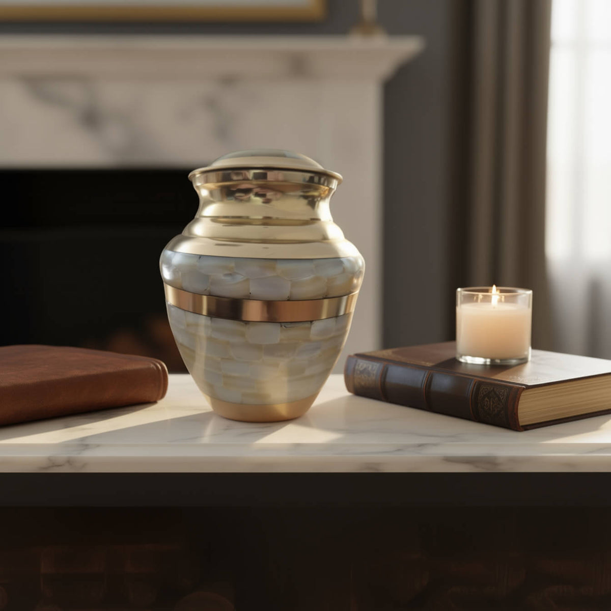 Ocean Pearl Child Urn