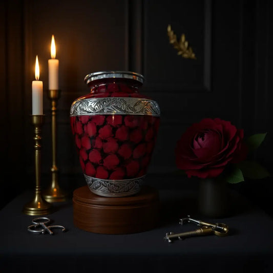 Red Sky Urn