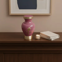 Golden Rose Elegance Keepsake Urn