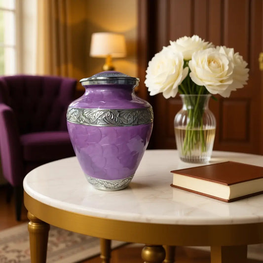 Purple Sky Urn