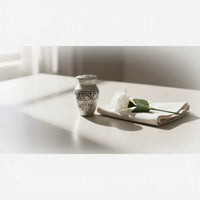 Silver Grace Cross Keepsake Urn
