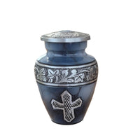 Heavenly Grace Blue Keepsake Urn