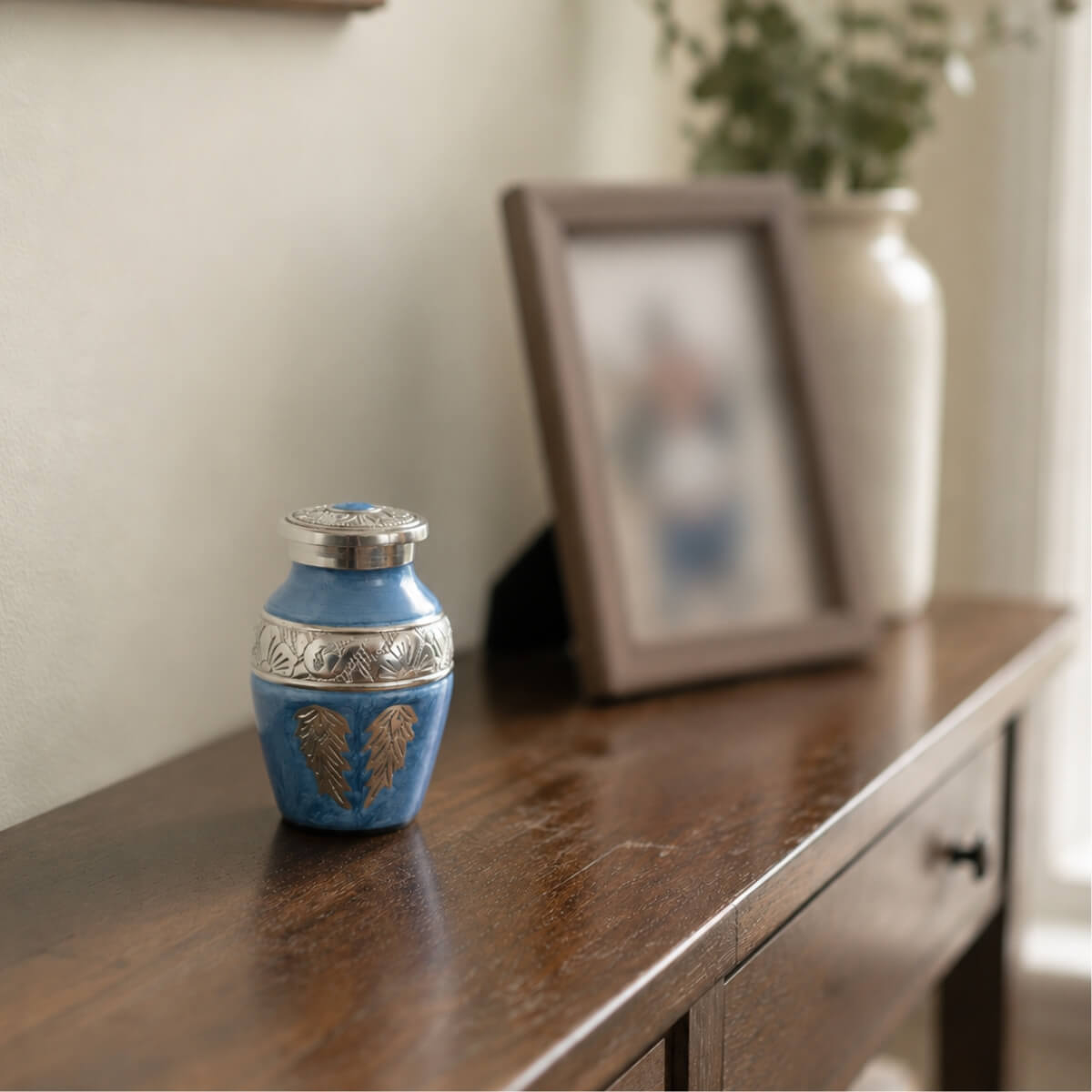 Blue Flight Keepsake Urn