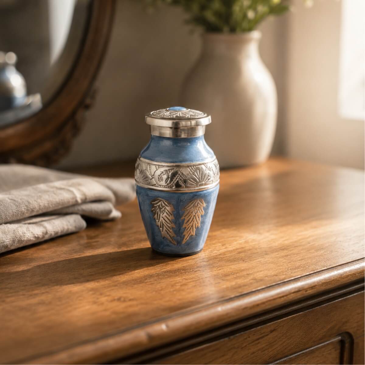 Blue Flight Keepsake Urn