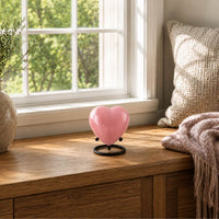 Blush Pink Heart Keepsake Urn