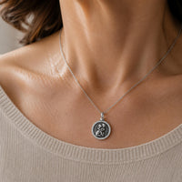 Canine Cuddles Silver Pet Ash Necklace Sterling Silver
