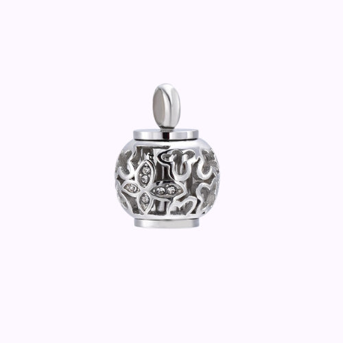 Celestial Guardian Cremation Necklace Stainless Steel