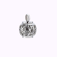 Celestial Guardian Cremation Necklace Stainless Steel