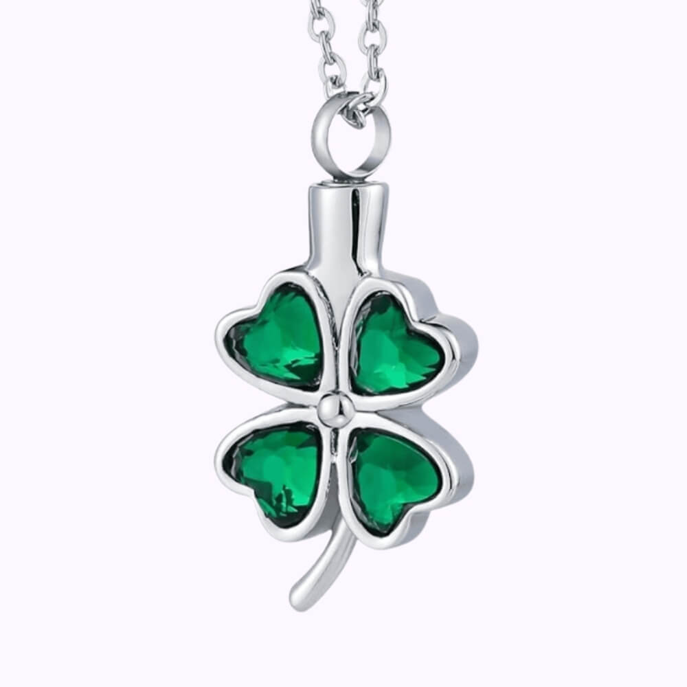 Celtic Clover Eternal Keepsake Necklace