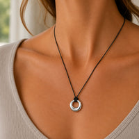 Circle of Life Ash Necklace Stainless Steel
