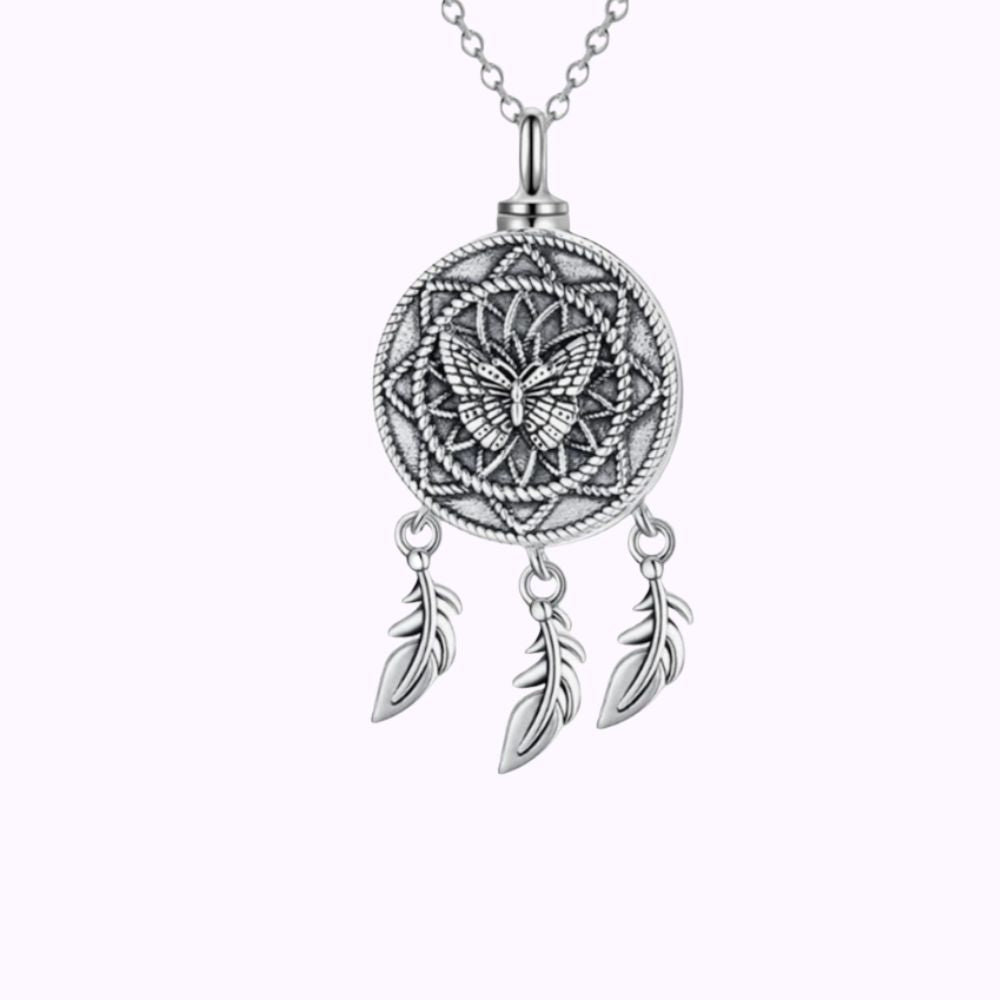Dreamkeeper Butterfly Necklace Sterling Silver