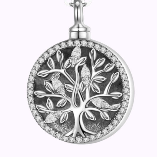 Eternal Nest Sterling Silver Necklace