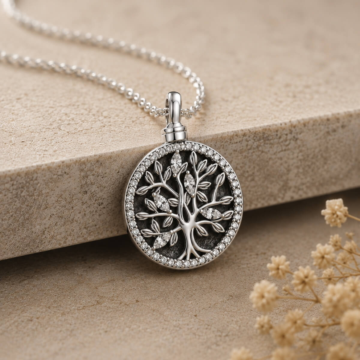 Eternal Nest Sterling Necklace Sterling Silver