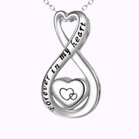 Forever In My Heart Ash Necklace Sterling Silver
