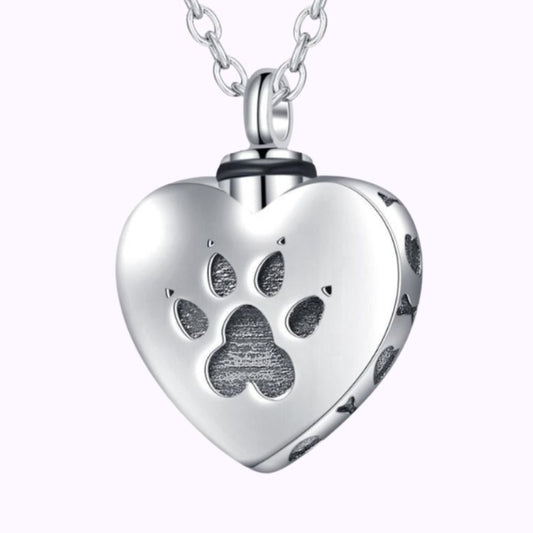 Forever In My Heart Paw Pendant