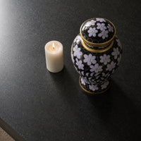 Garden Bloom Cloisonné Urn