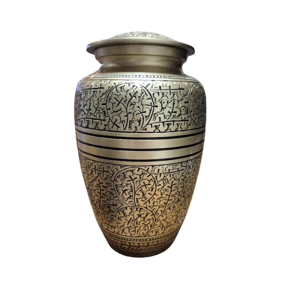 Golden Tribute Urn