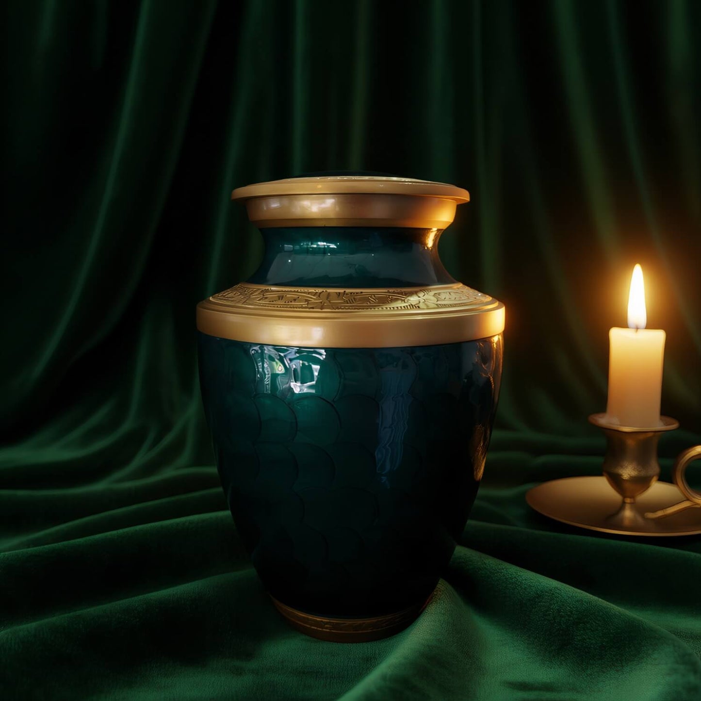 Emerald Whisper Tribute Urn
