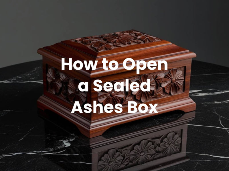 How to Open a Sealed Ashes Box: Complete Guide for Families