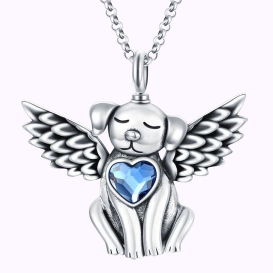 My Puppy Angel Memorial Necklace