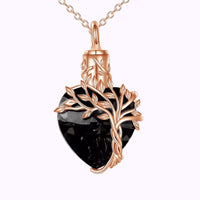 Onyx Midnight Bloom Ash Necklace Sterling Silver