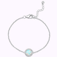 Opal Memories Ash Bracelet Sterling Silver