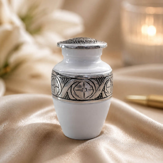 White Whisper Keepsake Urn