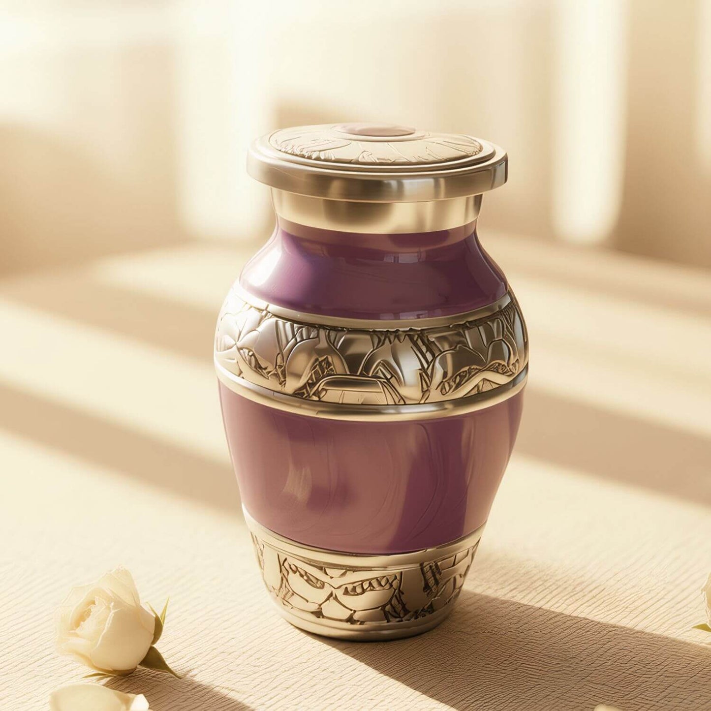 Lilac Serenity Keepsake Urn