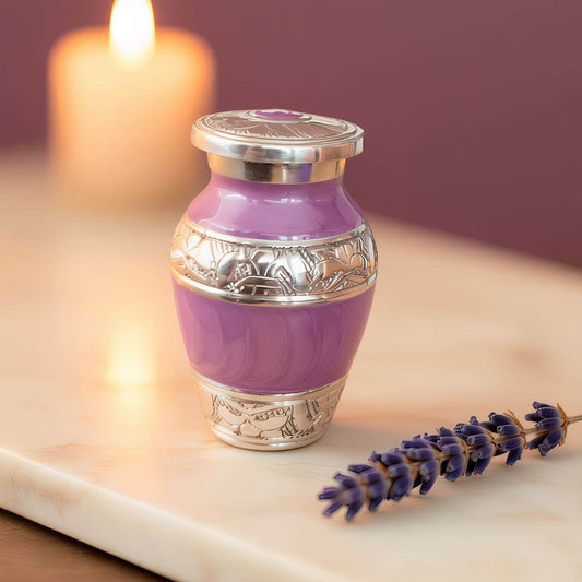 Lilac Serenity Keepsake Urn