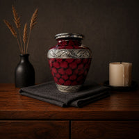 Red Sky Urn