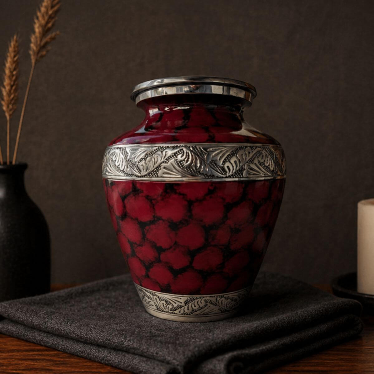 Red Sky Urn
