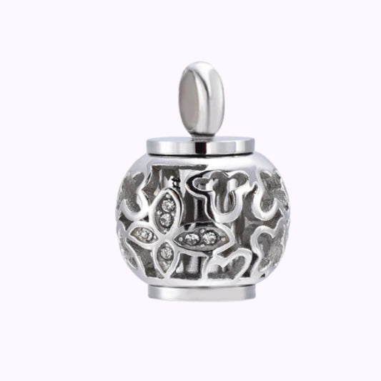 Silver Serenity Ash Necklace