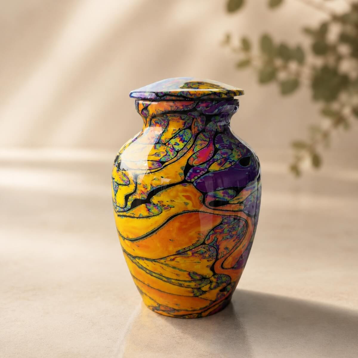 Tie Dye Infant Urn