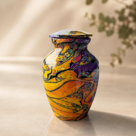 Tie Dye Infant Urn