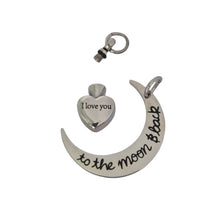 To the Moon and Back – Eternal Love Necklace Stainless Steel