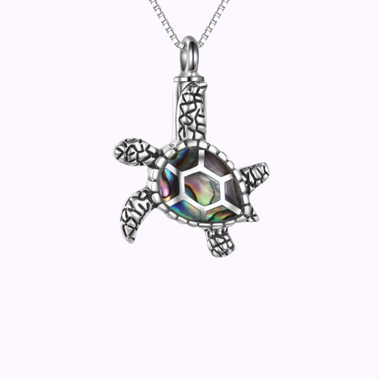 Tranquil Turtle Memorial Necklace