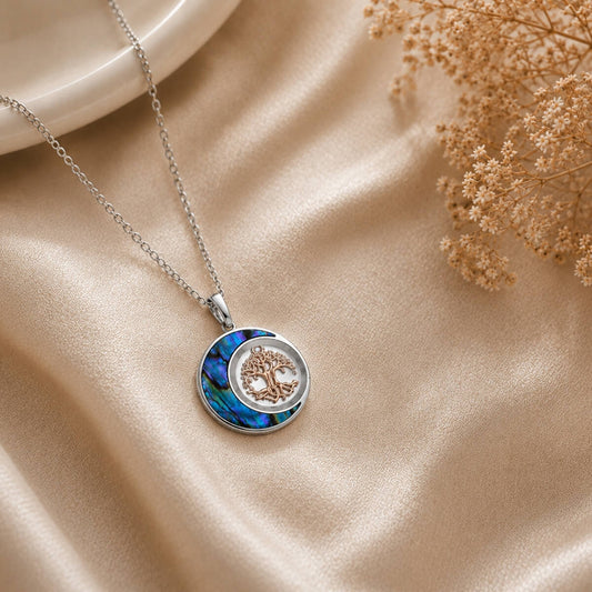 Tree of Life Necklace Sterling Silver