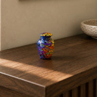 Tie Dye Mini Keepsake Urn
