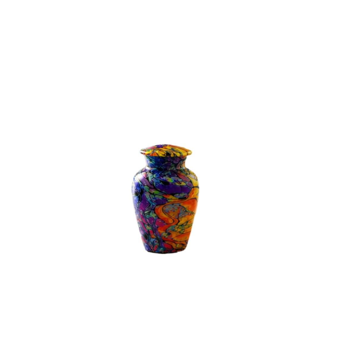Tie Dye Mini Keepsake Urn
