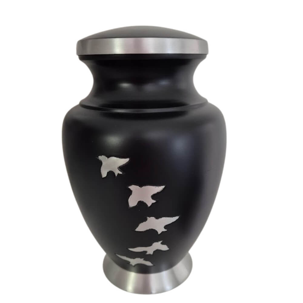 Wings of Midnight Urn