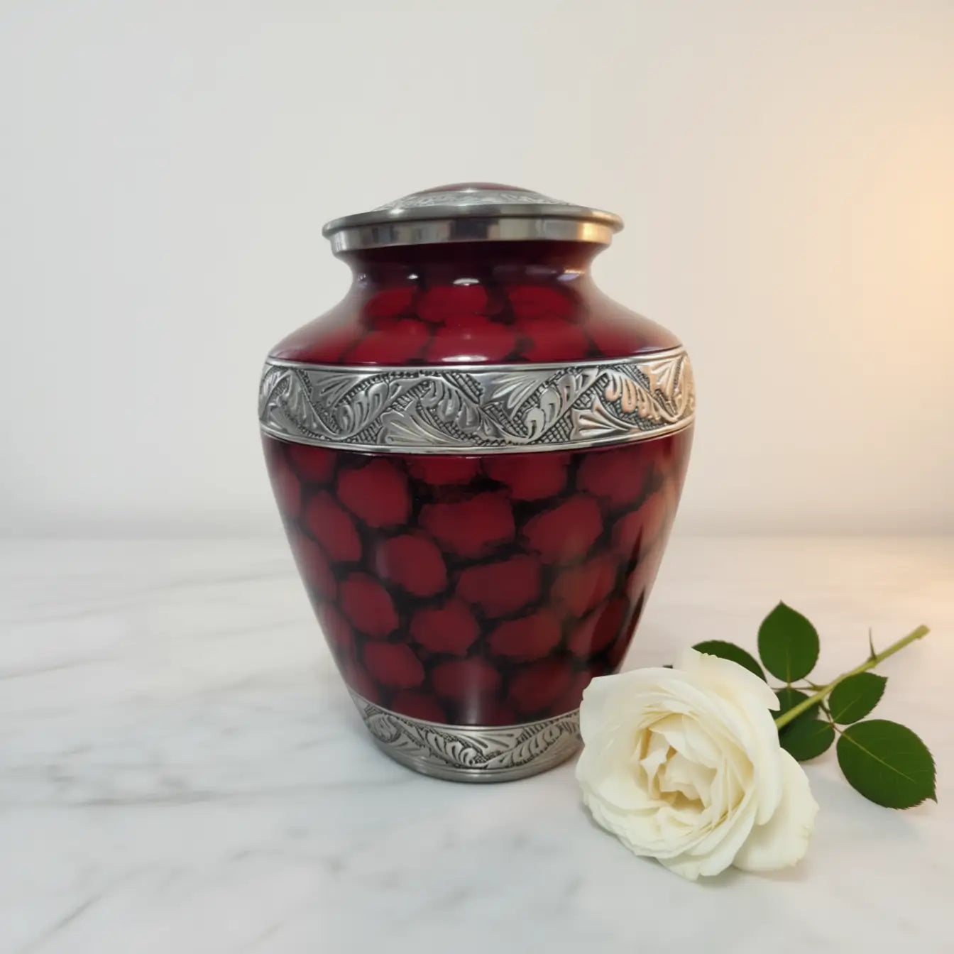 Red Sky Urn