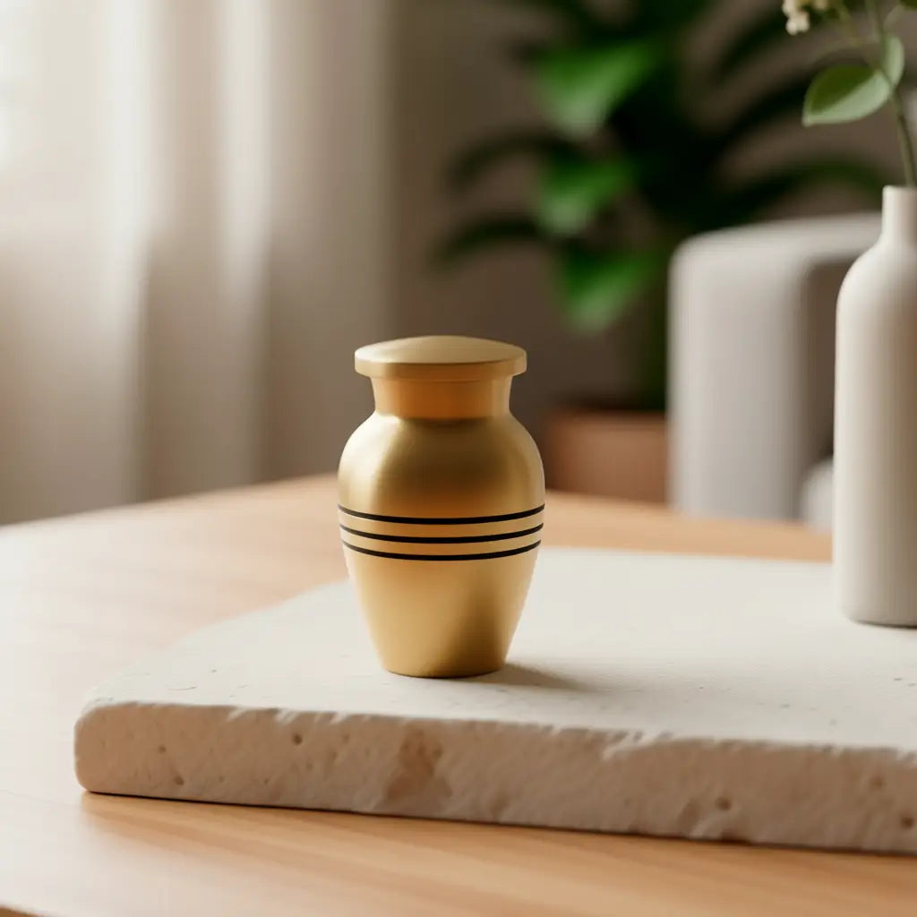 Golden Heritage Keepsake Urn